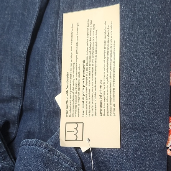 Goodthreads indigo top - Picture 9 of 10